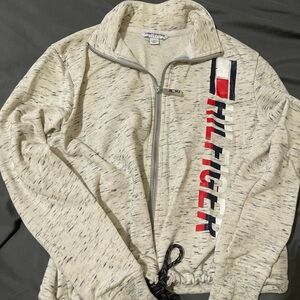 Tommy Hilfiger Sport Cream Knit Jacket